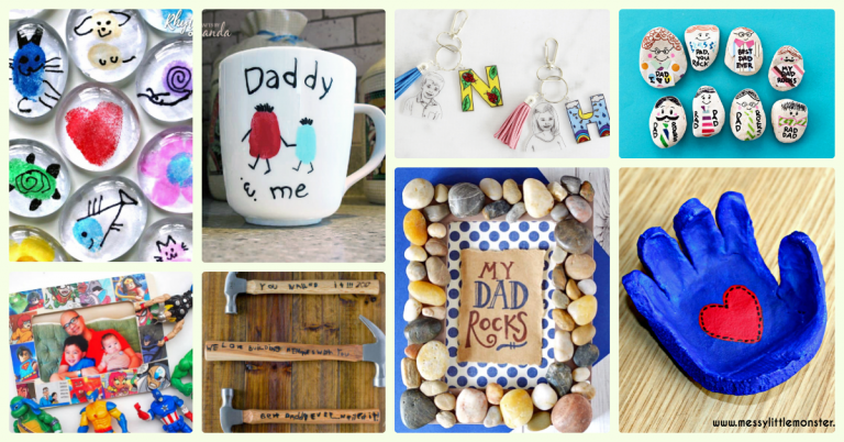 26 Surprisingly Easy Father's Day Crafts For Kids To Make ...