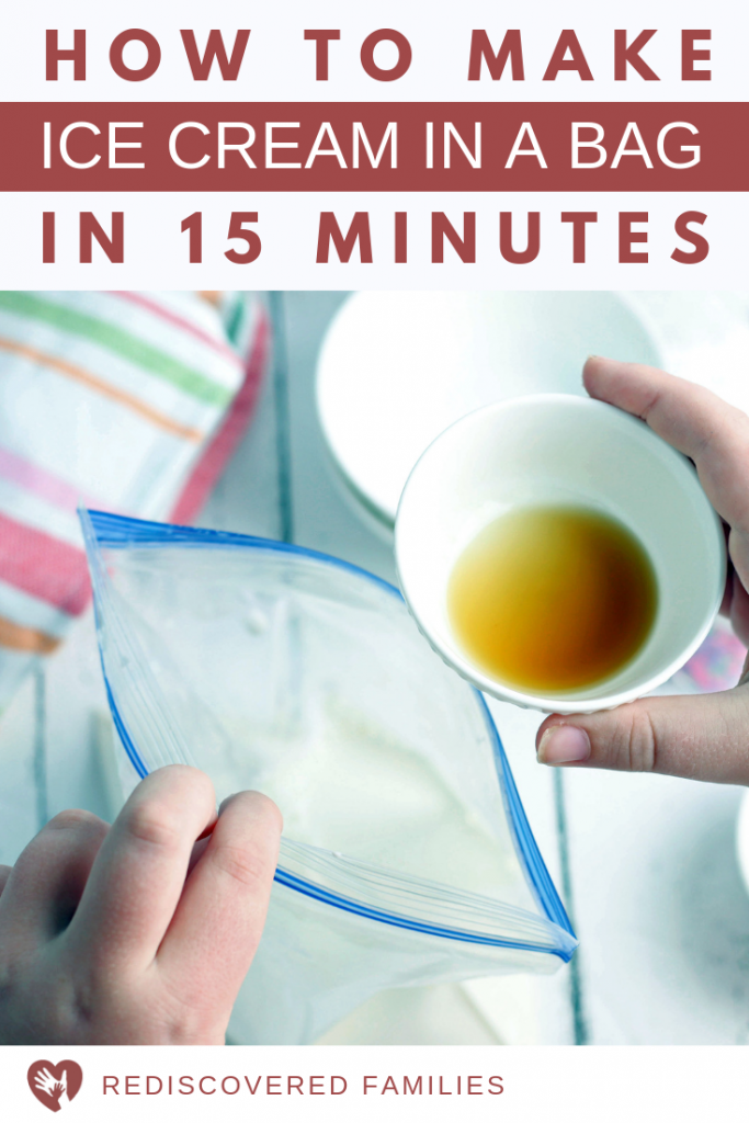 How To Make Ice Cream In A Bag (A Delicious STEM Activity