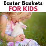 Pinterest pin for a post about Waste Free Easter Basket Ideas