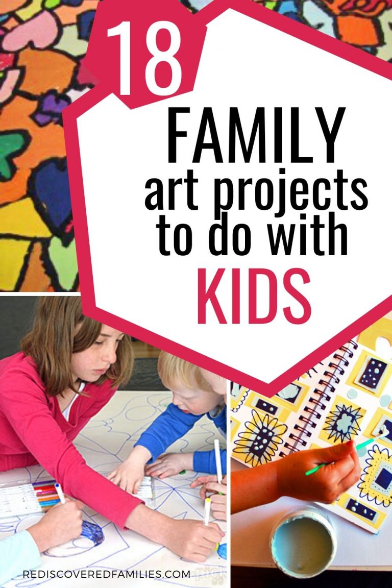 22 Awesome Family Art Projects That Will Help You Connect ...