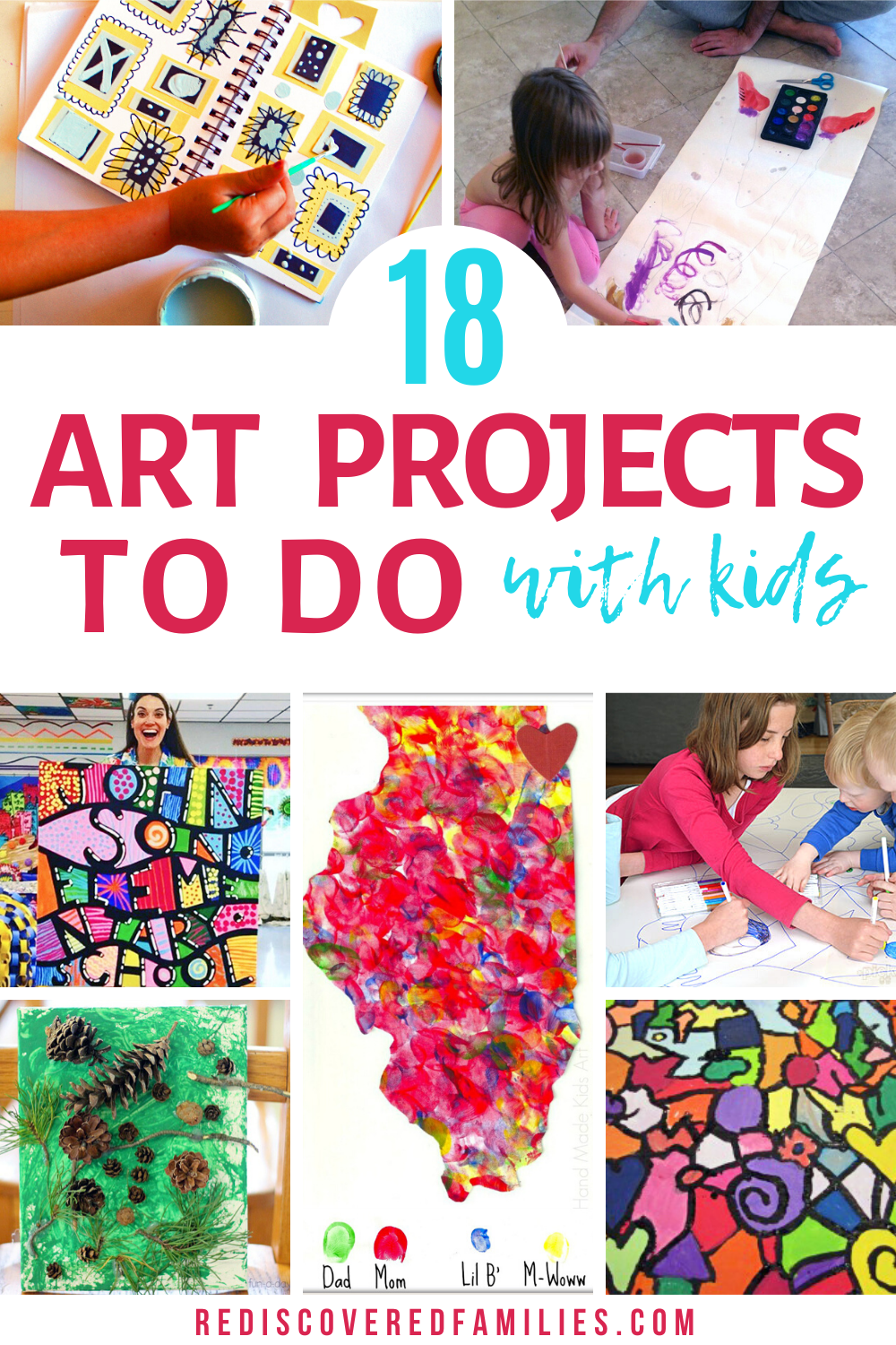 Less is More: A Child-Adult Art Collaboration - TinkerLab