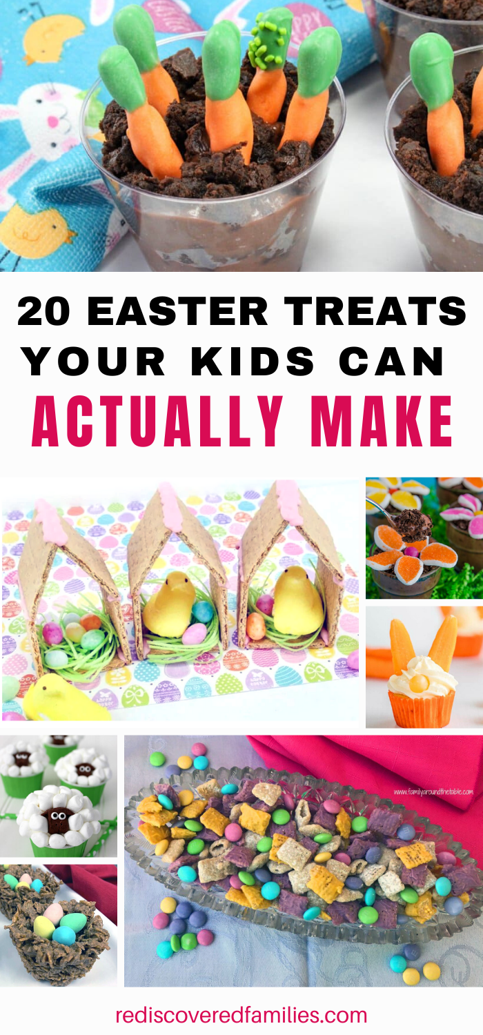 20 Easy Easter Snacks Your Kids Can Actually Make | Rediscovered Families