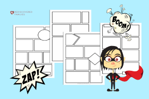 How To Draw Comic Strips: Step By Step | Rediscovered Families