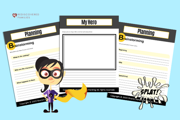 How To Draw Comic Strips: Step By Step | Rediscovered Families