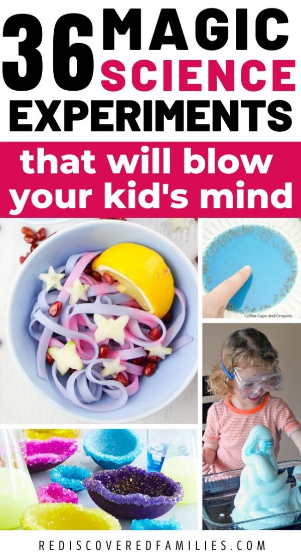 36 Magical Science Experiments To Do With Your Kids Right Now