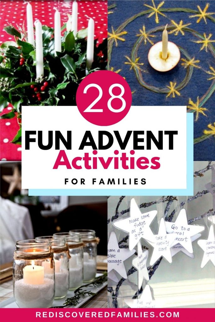 28 Family Advent Activities Your Kids Will Love | Rediscovered Families