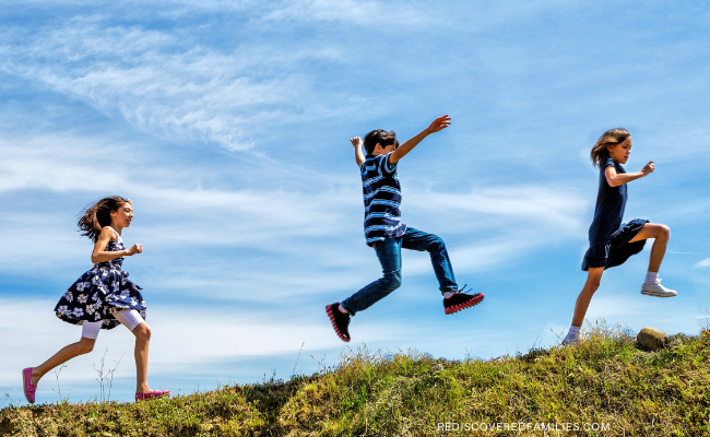 children playing