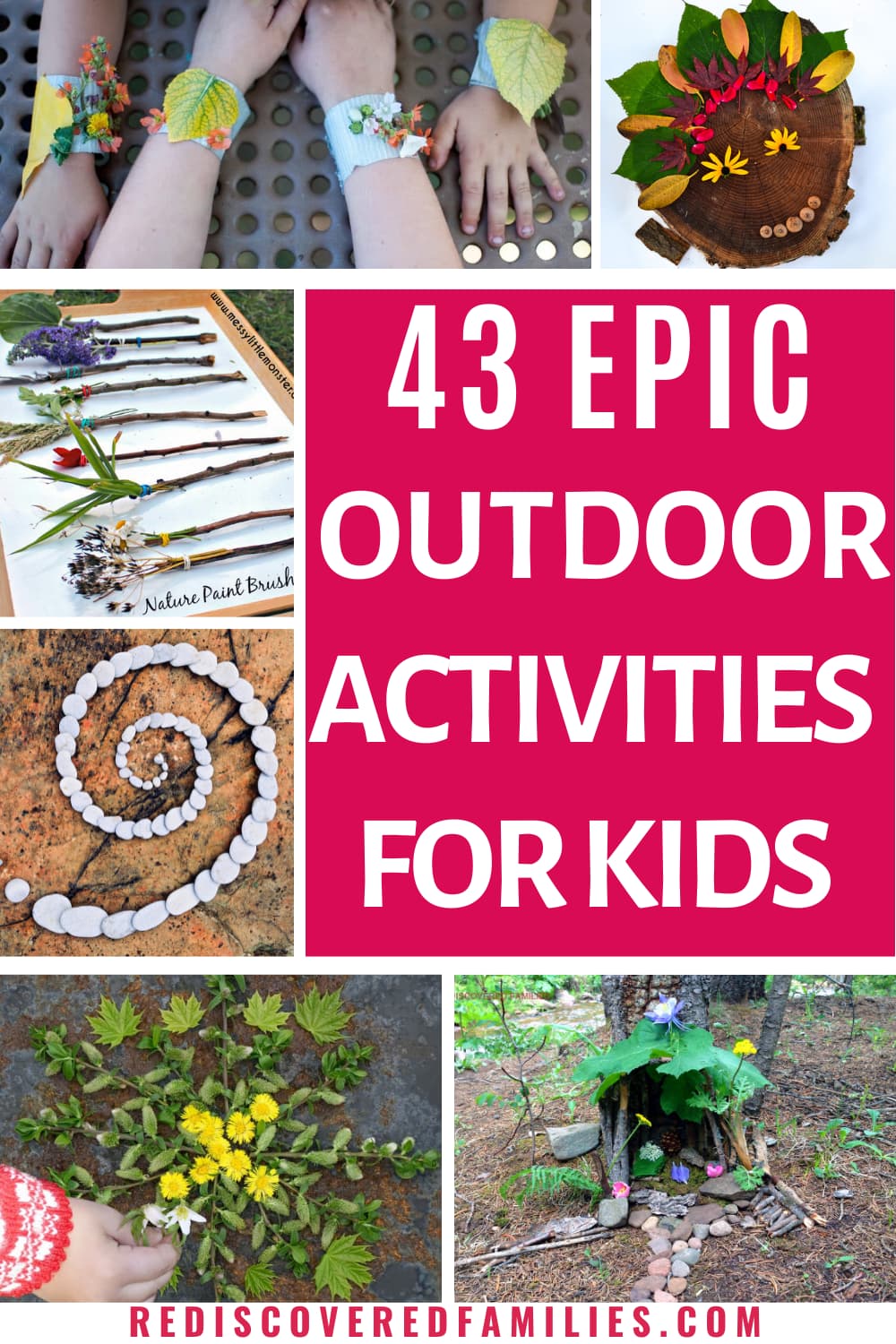 43 Fun Outdoor Activities For Kids To Try : Rediscovered Families