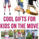 pin showcasing gifts for active kids