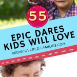pinterest pin for post epic dares for kids