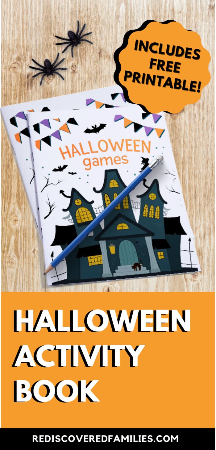 Free Halloween Activity Booklet to Print | Rediscovered Families