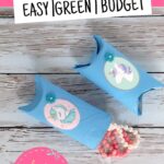 pinterest pin showing finished unicorn gift boxes
