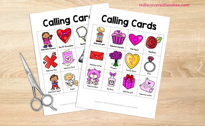 valentine-bingo-a-fun-game-for-families-rediscovered-families for Bingo Calling Cards Free Printable Valentine Bingo: A Fun Game For Families | Rediscovered Families for Bingo Calling Cards Free Printable