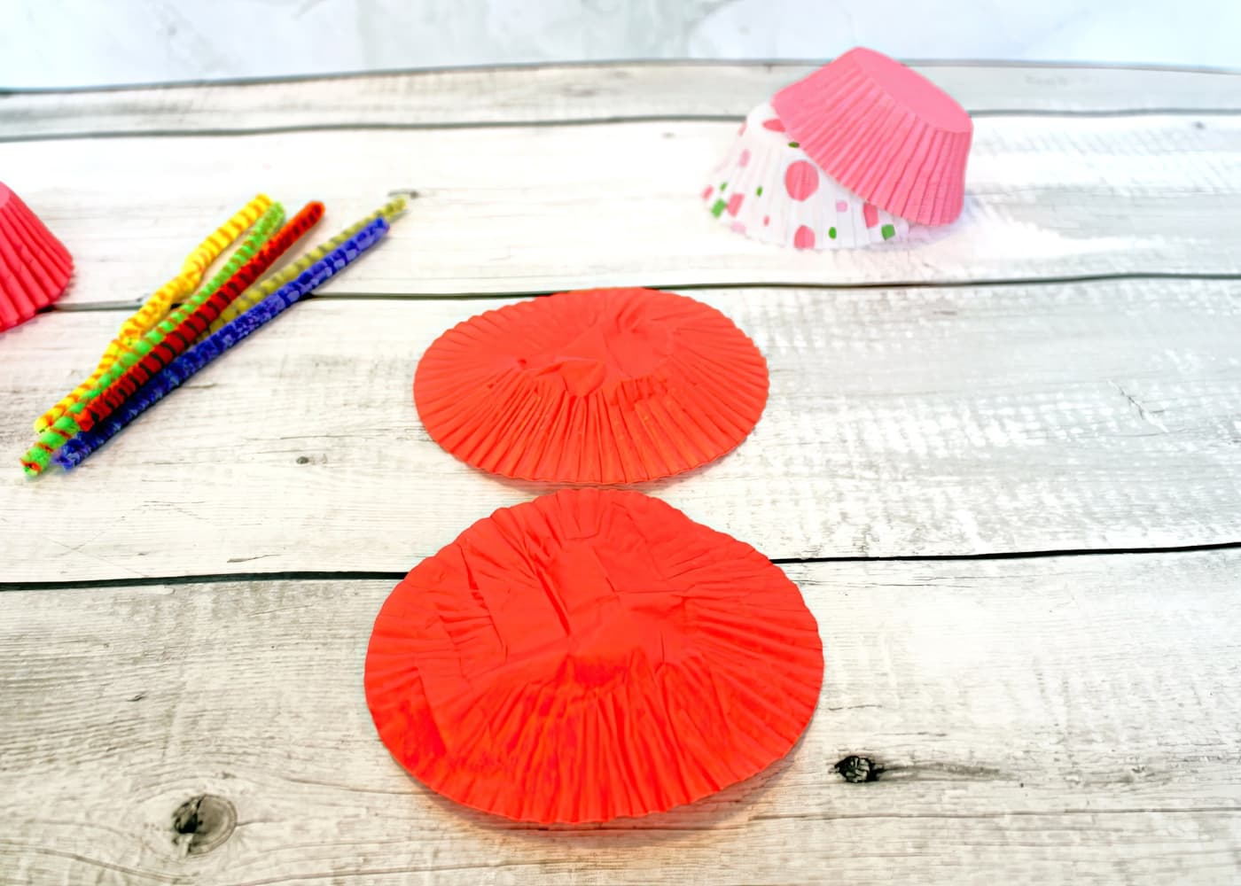 Cupcake Liner Butterflies Fun DIY Project for Children Rediscovered